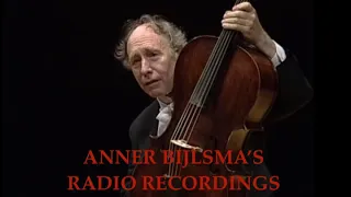 Alfred SCHNITTKE Sonata for cello & piano (1978)  Anner BIJLSMA/Reinbert de LEEUW   LIVE on RADIO