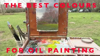 Oil Paints - What Colours and Which Brands Should You use