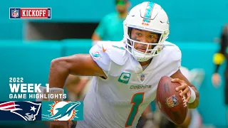 New England Patriots vs. Miami Dolphins | Week 1 Game Highlights