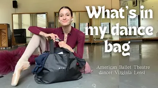 What’s in my DANCE BAG ? 🩰  Ballet with Virginia Lensi