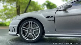 Unboxing and Review || Mercedes Benz CL63 AMG || Autoart || 1:18 || The Scale Model Club