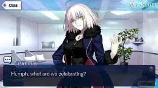 【FGO】Jeanne d'Arc (Alter) Birthday Lines (My Room) Translation「/English Sub」【Fate/Grand Order】