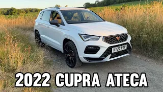 2022 Cupra Ateca Review -  300BHP Family SUV