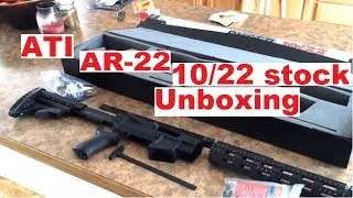 THE NEW ATI "AR-22" Ruger 10/22 TACTICAL stock