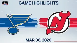 NHL Highlights | Blues vs. Devils – Mar. 6, 2020