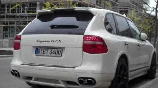 2009 Porsche Cayenne GTS Edo Competition sound start up revs accelerations