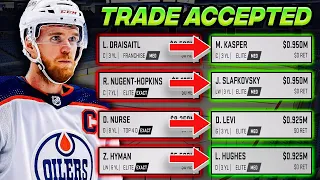 I Traded The ENTIRE Oilers Roster For Rookies, Except I Kept McDavid