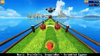 Sonic Dash - Knuckles VS Eggman [Widescreen / Landscape 1080p]