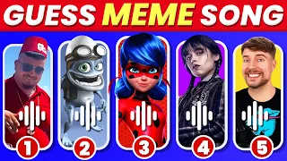 Guess The Meme & Who Is Dancing | Lay Lay, King Ferran, MrBeast, Grimace, Skibidi Dom Dom, Wednesday