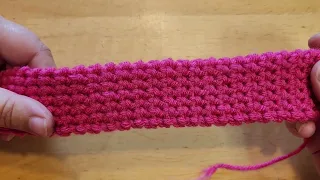 How to crochet a thermal stitch bag strap/handle - TOTAL GAME CHANGER!