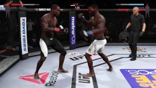 EA Sports UFC 2 Anthony Johnson Headkick KO