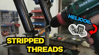 How To Repair Stripped Threads On Your Bike