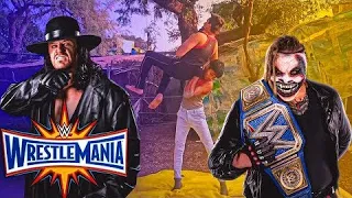 Full Match - The Undertaker vs Bray Wyatt (The Fiend) | Wrestlemania Backyard Wrestling