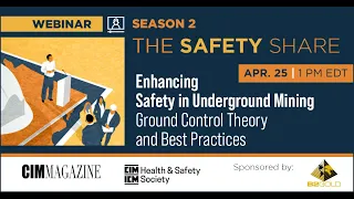 Enhancing Safety in Underground Mining: Ground Control Theory and Best Practices