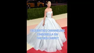 celebrities channeling Cinderella on the red carpet #arianagrande