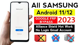 All Samsung Android 11/12 frp bypass WITHOUT PC | Gmail Account frp unlock.