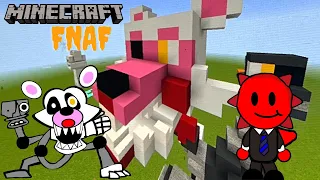 Minecraft Tutorial | How to build Mangle (Five Nights at Freddy's)