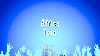 Africa - Toto (Karaoke Version)