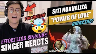 Siti Nurhaliza with David Foster - Power Of Love | SINGER REACTION