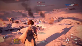 Star Wars Battlefront 2 Galactic Assault Leia 45 Killstreak Hoth