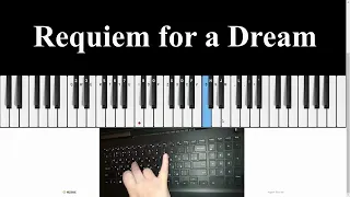 Requiem for a Dream. Piano and keyboard tutorial