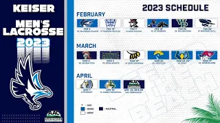 2023 Keiser Men's Lacrosse Hype Video