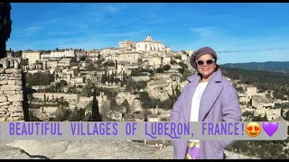 BEAUTIFUL VILLAGES of LUBERON, FRANCE!!😍🇫🇷