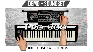 ► Fun Soundset ► 100 gnarly + organic sounds ► CUSTOM PRESETS for Behringer Pro-800 :)