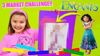 3 MARKER CHALLENGE DE ENCANTO LAS RATITAS GISELE Y CLAUDIA