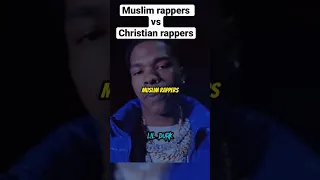Muslim rappers vs Christian rappers #shorts #rappers #viral #kendricklamar #popsmoke