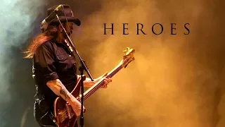 Motörhead  "Heroes"  (David Bowie Cover)