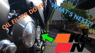 My Keeway RKF125 getting a K&N oil filter | Part off 1st server