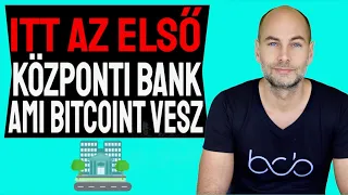 ITT AZ ELSŐ KÖZPONTI BANK, AMI BITCOINT VESZ [Részletek]