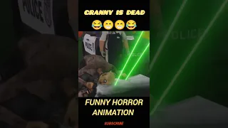 Granny is dead | Funny Horror Animation #shorts #youtubeshorts #viralshorts