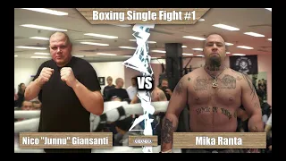 MIKA RANTA VS NICO "JUNNU" GIANSANTI  -  LEVELI FIGHT NIGHT III