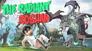 THE RADIANT VS ROSHAN (SingSing Dota 2 Highlights #1811)