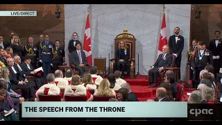 Speech from the Throne to Open the 43rd Parliament