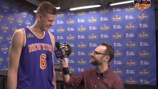 2017 Skills Challenge Champion | 1-on-1 with Porzingis: "I Wanted to do it For My City"