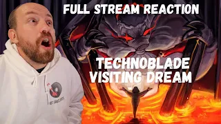 THIS IS INSANE! Technoblade Visits Dream in Prison! (REACTION!) [Dream SMP]