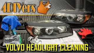 How to Clean the Headlight Projectors on a Volvo C30 S40 V50 C70