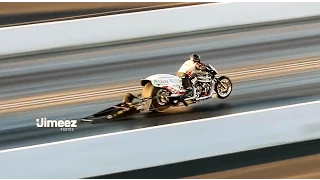 NITRO HARLEY! 6.45@208.30 QUALIFYING RUN AT RT66!