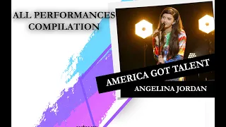 Angelina Jordan: ALL Performances on America's Got Talent Champions | Compilation