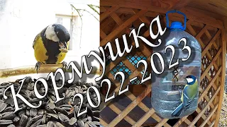 Начинаю подкормку птиц 2022-2023