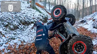 Extreme Hill Climbing Gone Wrong😱Broken Drive Shaft❄️Awesome Winter Ride In a Beautiful Landscape ☃️