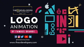 Animated logos of Famous Brands #thesrdevelopers #webdesign #logo #brands #animation #logoanimation