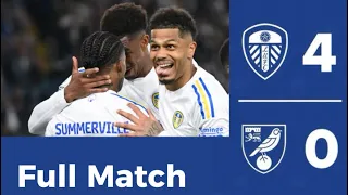 Leeds United 4-0 Norwich City | Full-Match