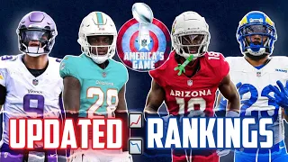 America's Game Episode 40 - Rankings Update Post NFL Draft & a 5 RD SF, PPC, 2PT TEP Rookie Mock!