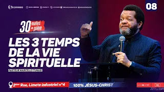 Les 3 temps de la vie spirituelle. Pasteur MARCELLO TUNASI [30 matins de prière - jour 8]