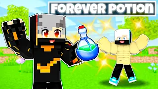 Our DREAMS Come True in Minecraft With FOREVER POTIONS! (Hindi)