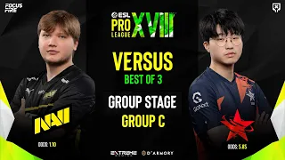 NAVI vs 5yclone [BO3] | GROUP C DAY 1 | ESL Pro League S18 [ENG/FIL]